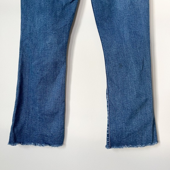 Mother Jeans Lil Hustler Ankle Fray Grasping At Straws Womens 28 - Picture 7 of 14